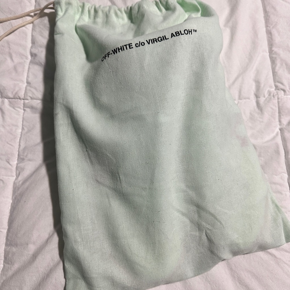 Offwhite White Canvas Sneakers